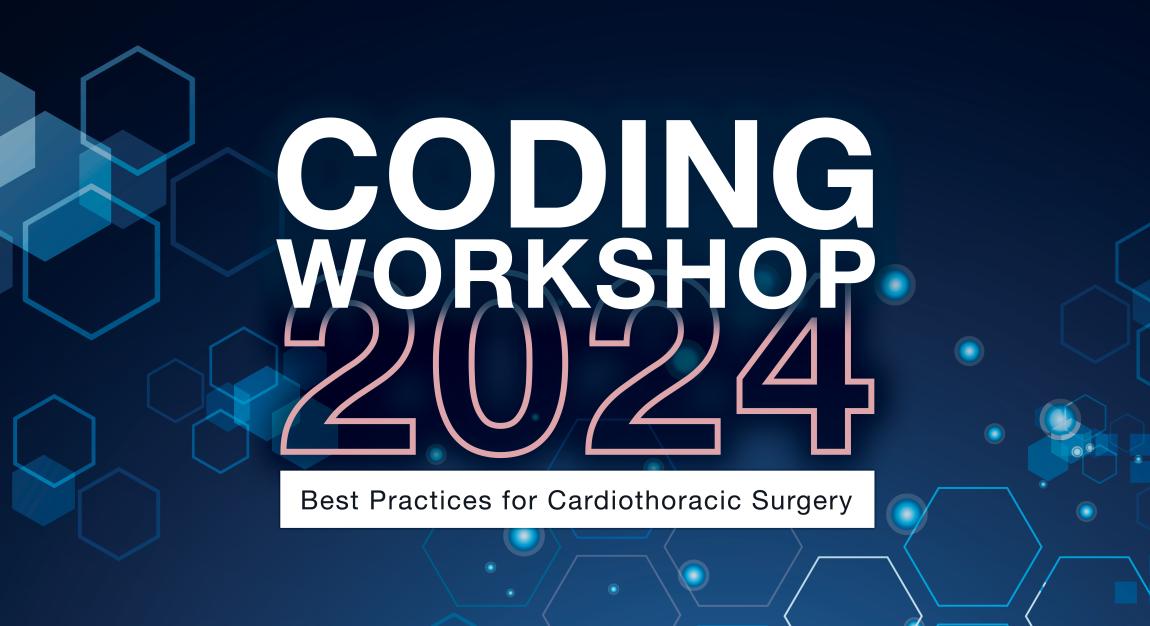 2024 STS Coding Workshop Best Practices For Cardiothoracic Surgery   Coding2024 1920x1080v2 